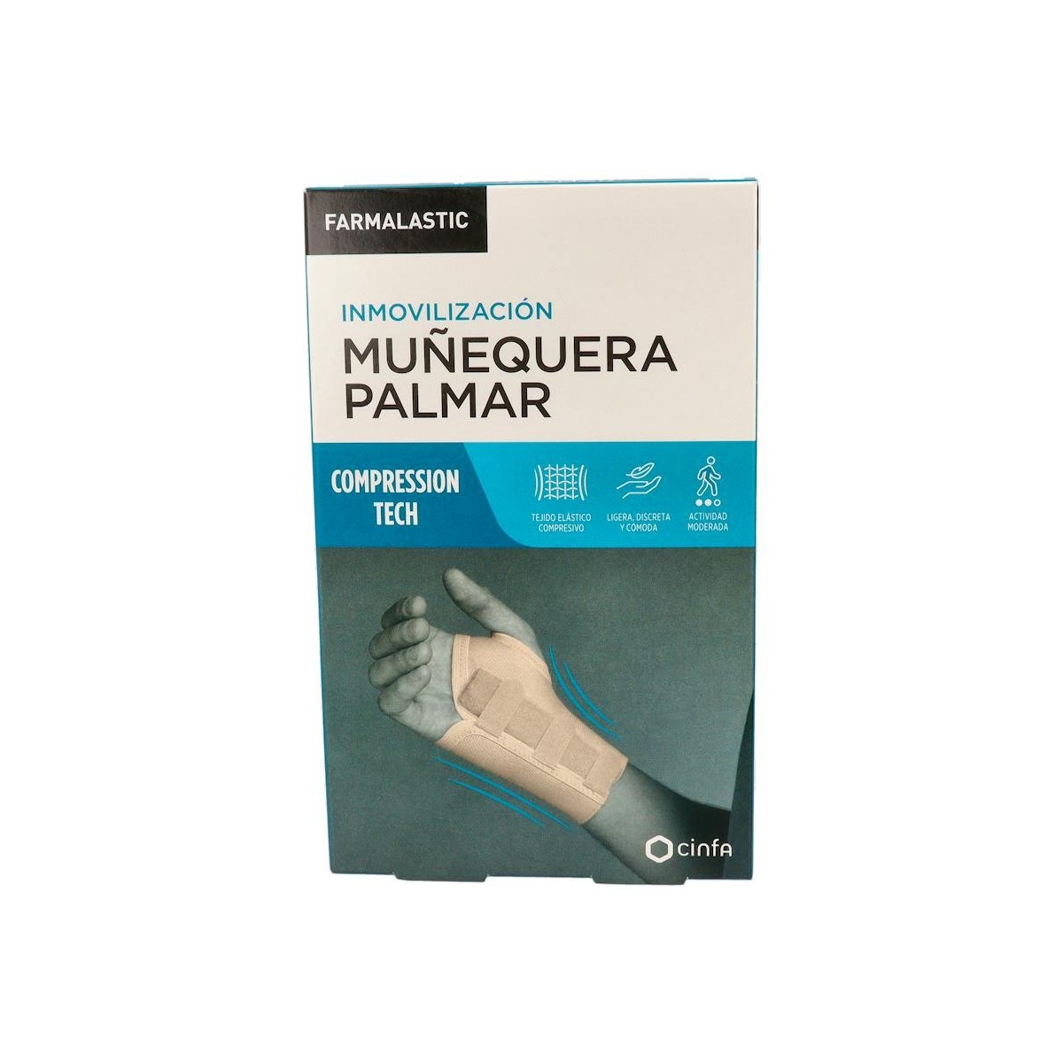 Muñequera Farmal Innova Metacarpiana Talla G Beige
