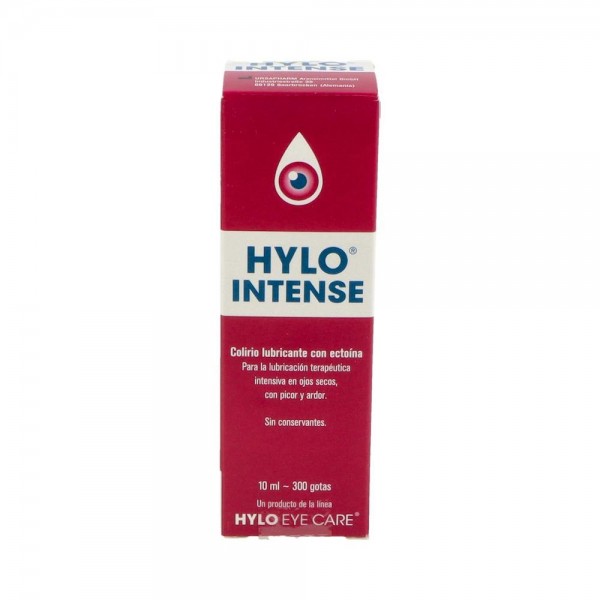 Hylo Intense Gotas Oftalmicas 10 Ml 1 Envase Con Gotero
