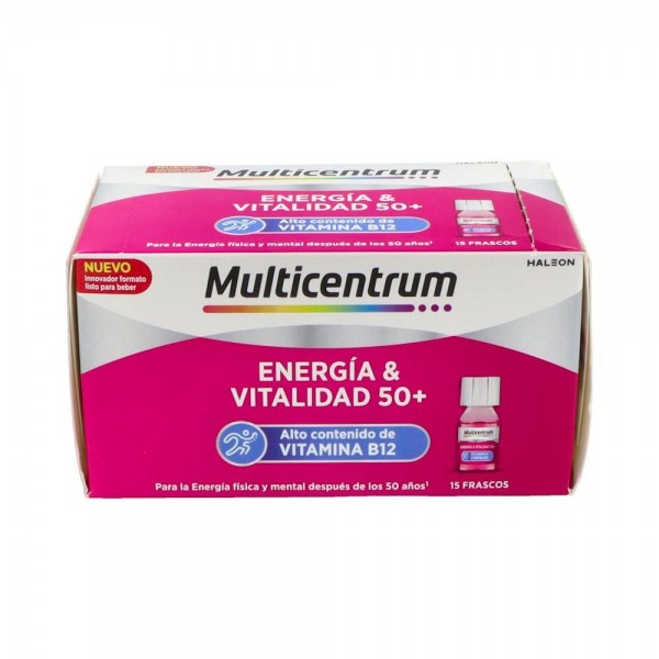 Multicentrum Energia & Vitalidad Sabor Frambuesa 15 Amp
