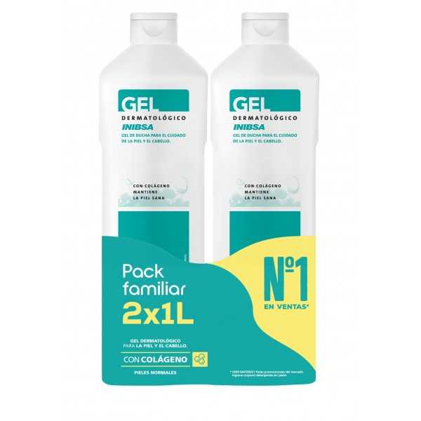 Gel Dermatologico con Colágeno Pack 2x1L Inibsa