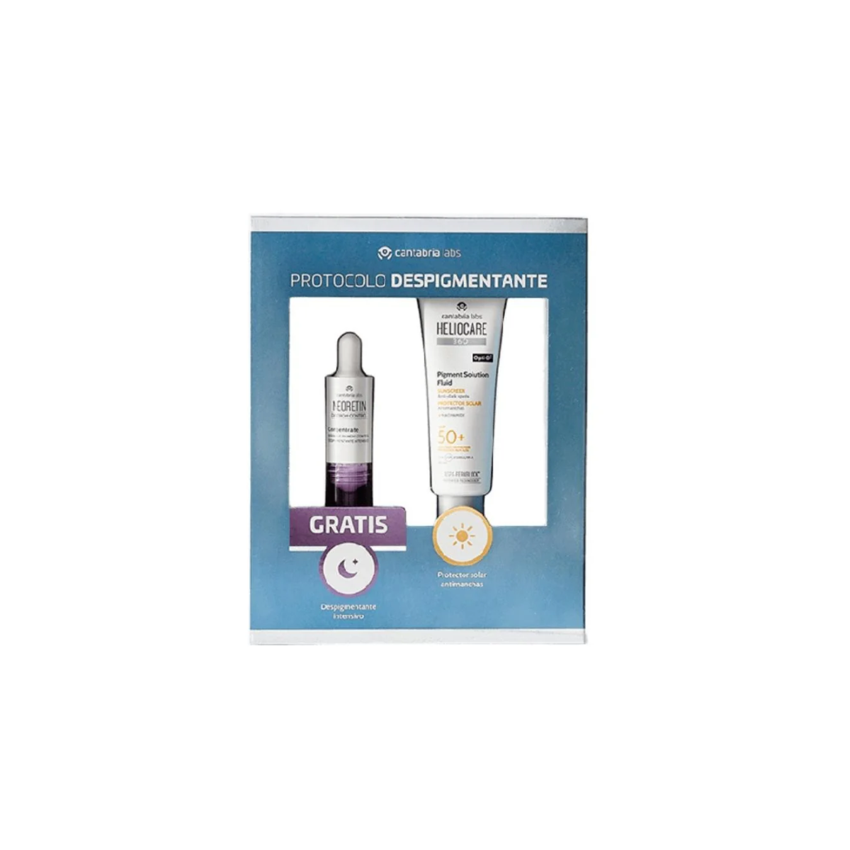 Heliocare 360 Pigment Solution SPF50 + Neoretin...