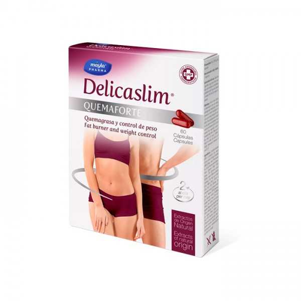 Delicaslim Quemaforte 60 cápsulas