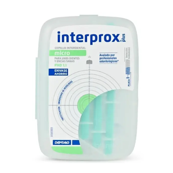 Cepillo Interdental Interprox Plus Micro Angular Turquesa...