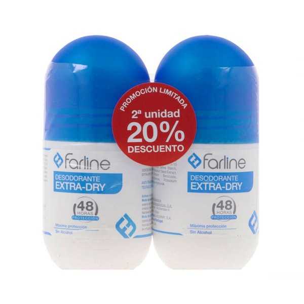 DUPLO DESODORANTE EXTRA-DRY