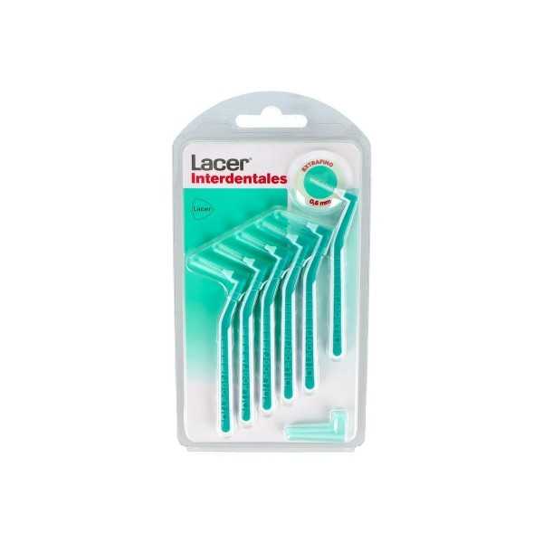 Lacer Cepillo Interdental Extrafino Angular Turquesa 6 Uds