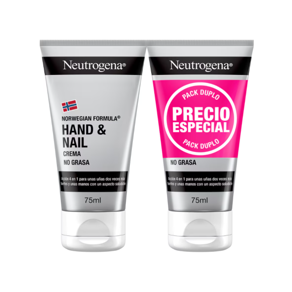 Neutrogena Crema Manos y Uñas reparadora duplo 2 x 75ml