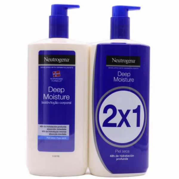 Neutrogena Loción Hidratante Profunda duplo 2 x 750ml
