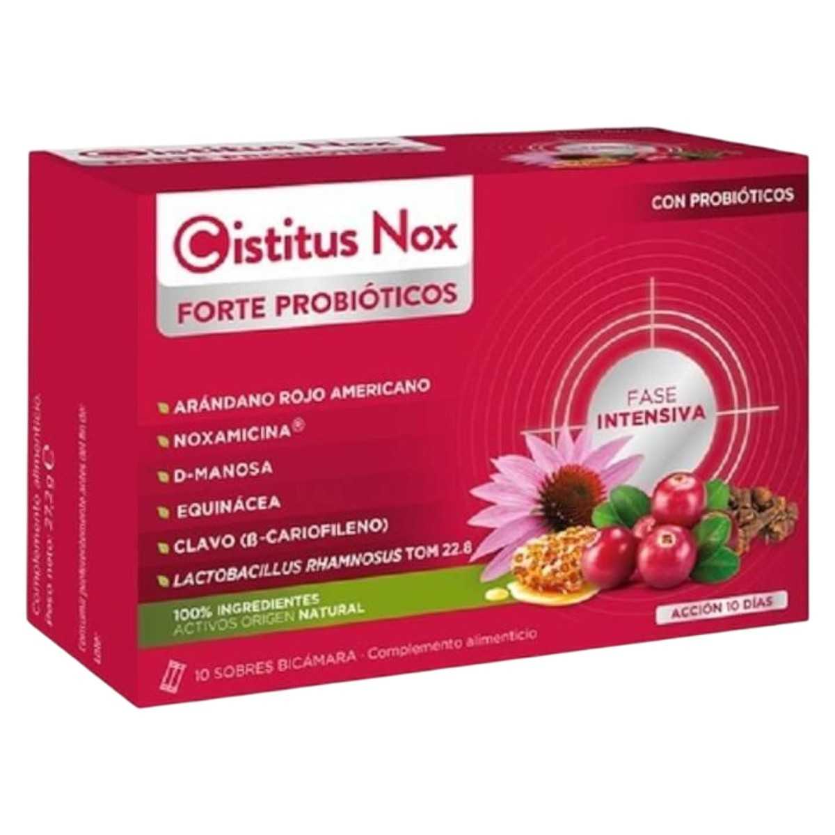 CISTITUS NOX FORTE PROBIOTICOS 10 Sobres BICAMARA