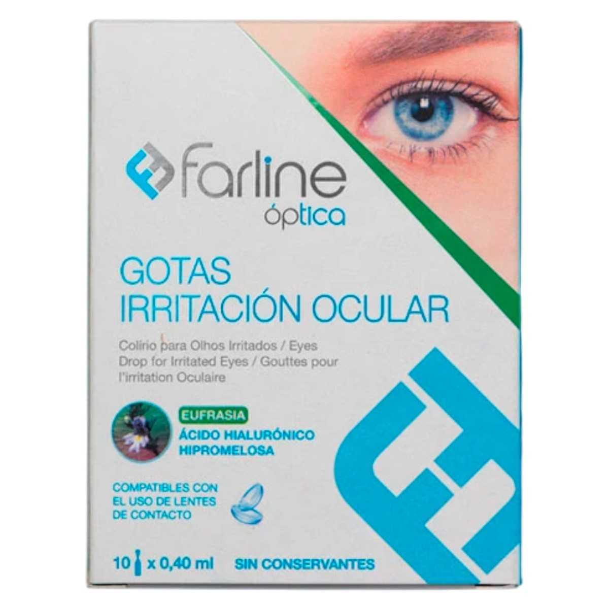 Farline Gotas Irritación Ocular Eufrasia + AH...