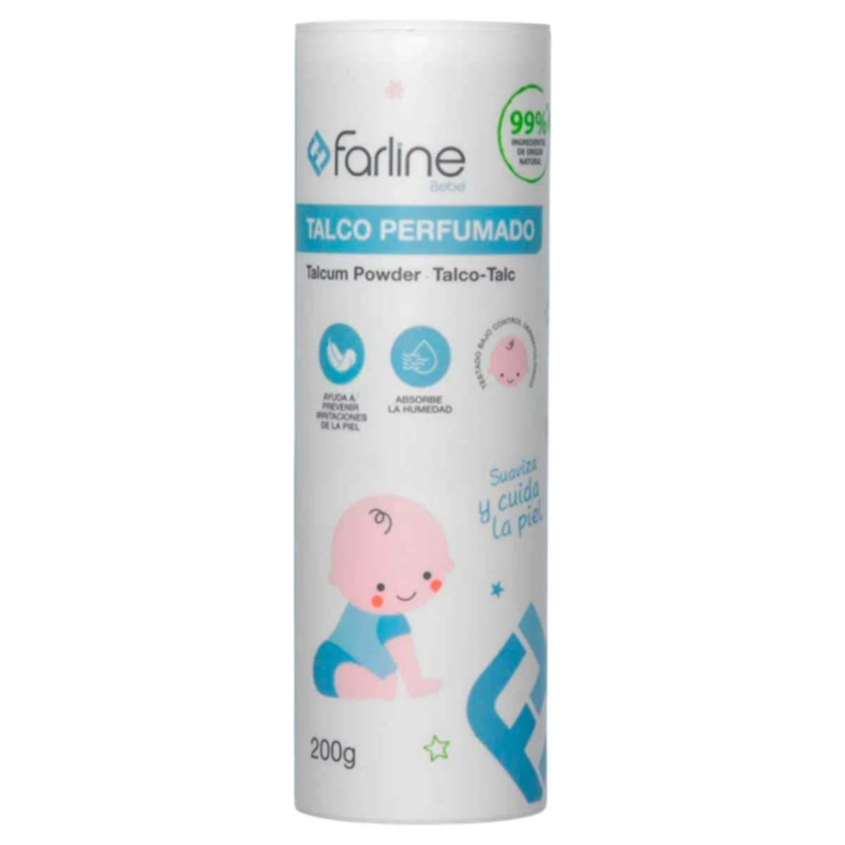 Farline Talco Perfumado 200g