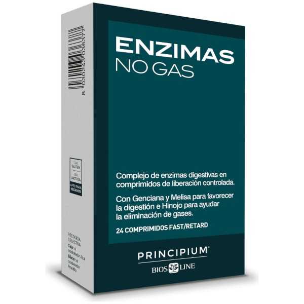 Enzimas No Gas Fast/Retard 24 comprimidos