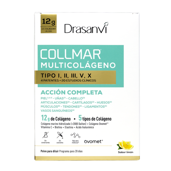 Drasanvi Collmar Multicolágeno 260 g sabor limón