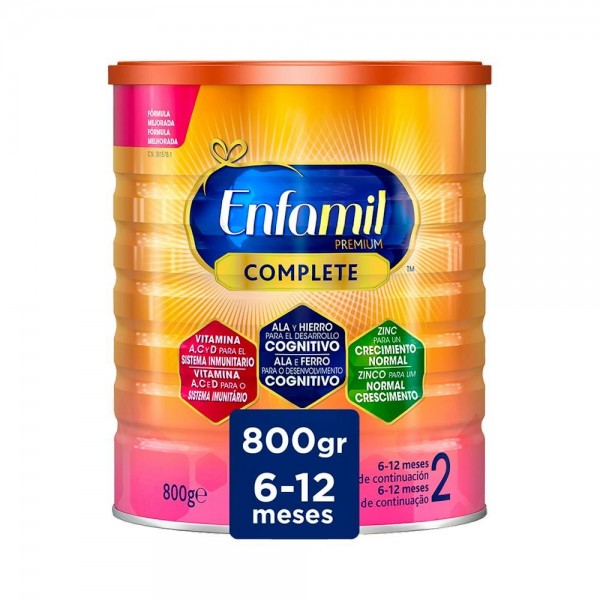 Enfamil Premium Complete 2 800G, Polvo