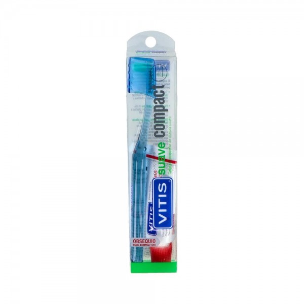 Cepillo Dental Vitis Compact Suav +Vitis Antic 15 Ml