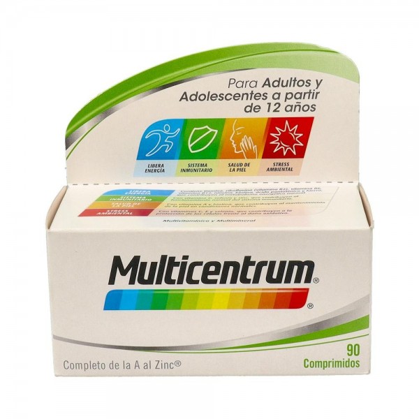 Multicentrum 90 comprimidos – multivitamínico adultos y...