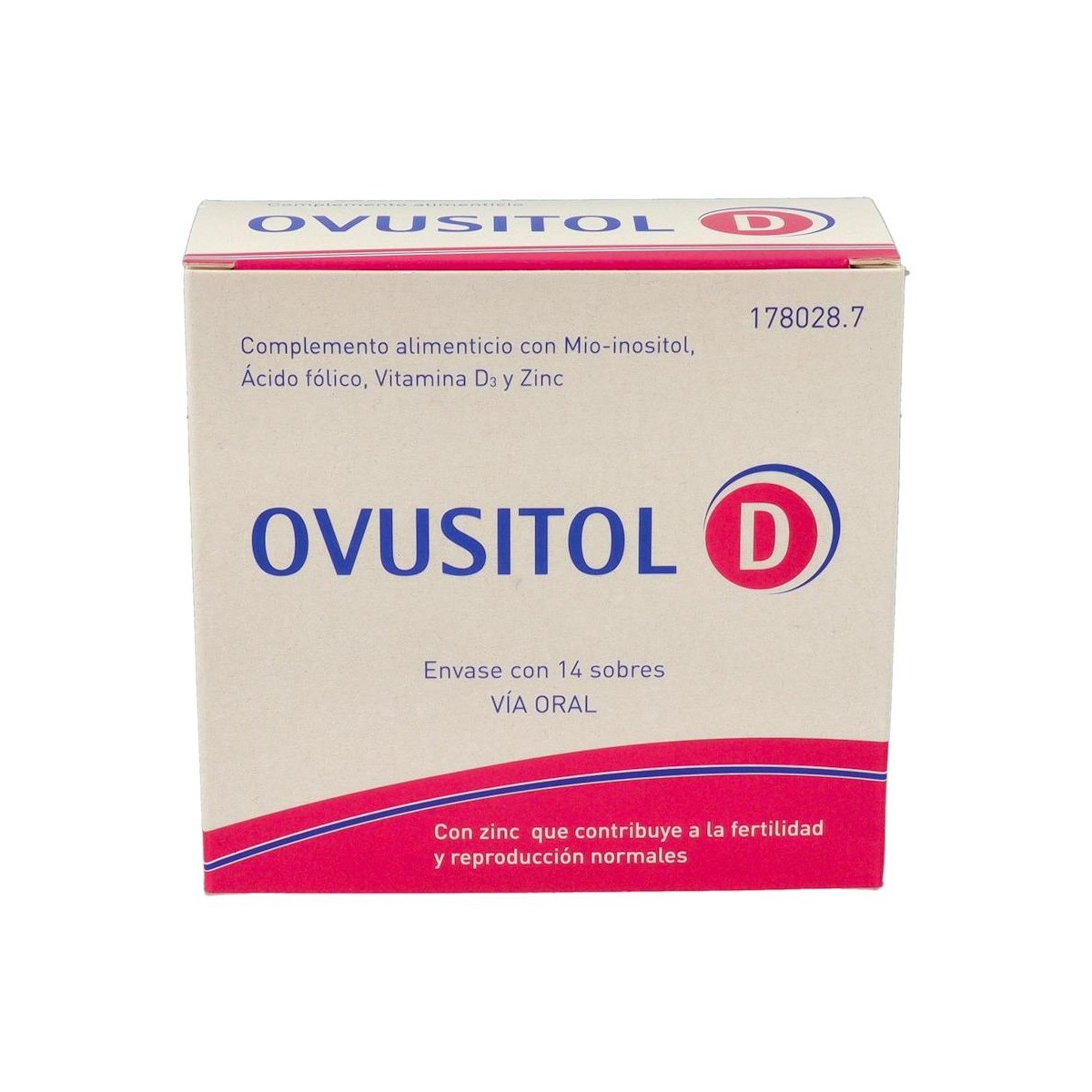 Ovusitol D 14 Sobres: Inositol, Ácido Fólico y...