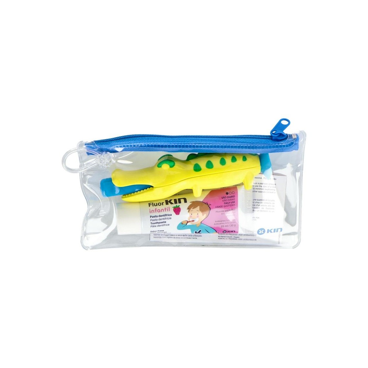 Cepillo Dental Kin Infan Cocodrilo 2-6 Aos...